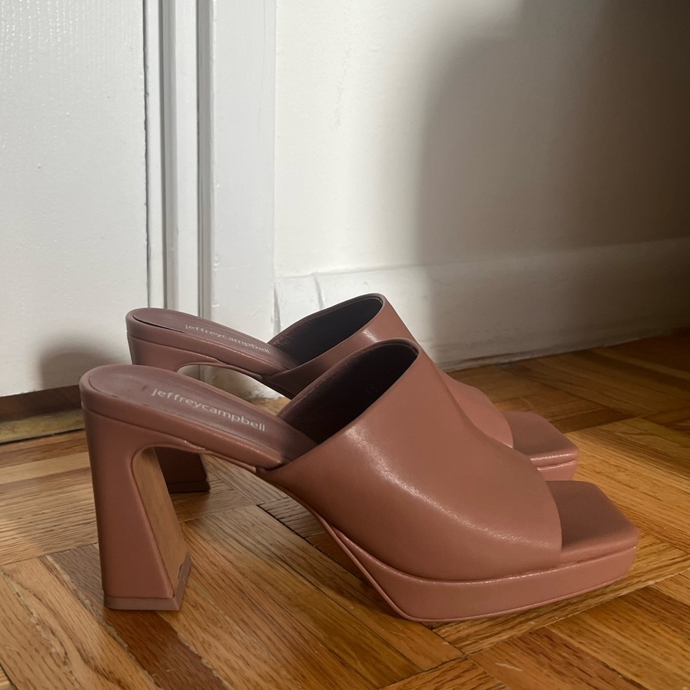 Jeffrey Campbell Heeled Sandal (Mauve) W 8.5